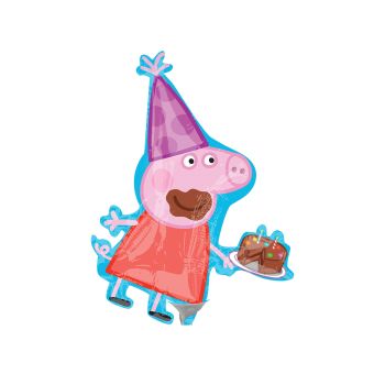 Mini balon Peppa Pig - 28 x 33 cm