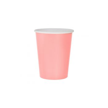 14 pahare roz - 270 ml