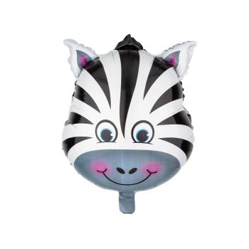 Balon cap Zebră 54 cm