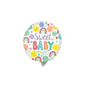 Mini balon Sweet Baby - 22 cm