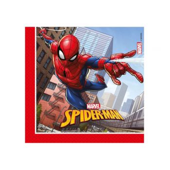 20 șervețele Spiderman - 33 x 33 cm