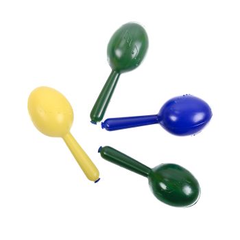 4 jucării maracas - 14 cm
