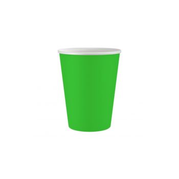 6 pahare verzi - 250 ml