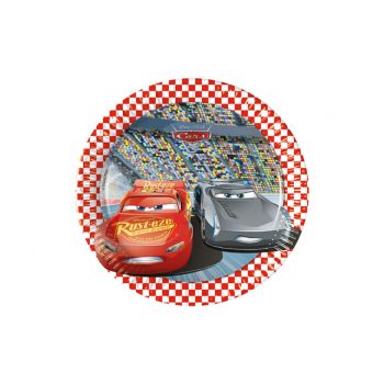 8 Farfurii Party Cars - 20 cm