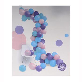 Ghirlandă DIY cu 80 baloane