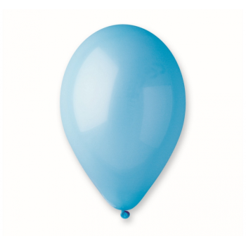 10 baloane bleu - 25 cm