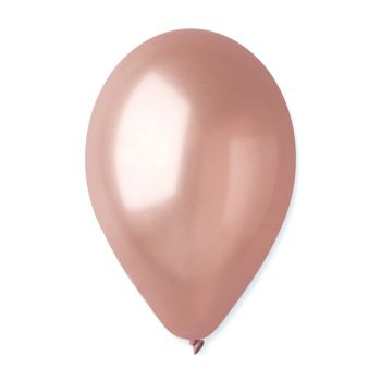 100 baloane roz gold Gemar - 25 cm