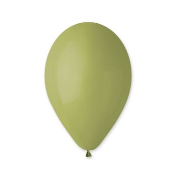 100 baloane verzi Gemar - 25 cm