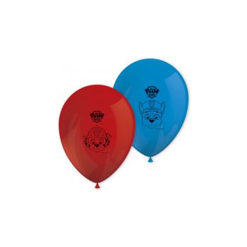 8 baloane Patrula Cățelușilor - 28 cm