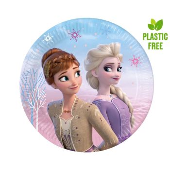 8 farfurii Frozen 2 - Wind Spirit - 20 cm