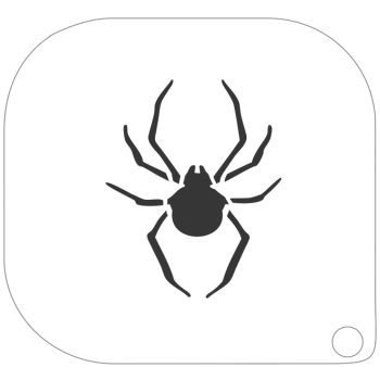 Șablon păianjen pentru pictură - Grimas