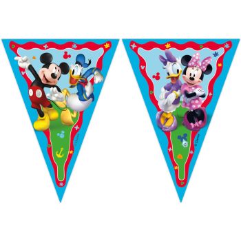 Banner stegulețe Mickey Rock The House