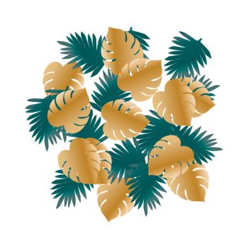 Confetti frunze Key West - 14 g