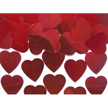 Confetti inimi roșii - 25mm -10g