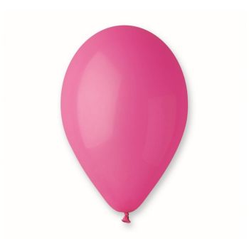 10 baloane roz inchis - 25 cm
