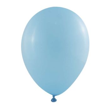 100 baloane bleu deschis - 25 cm
