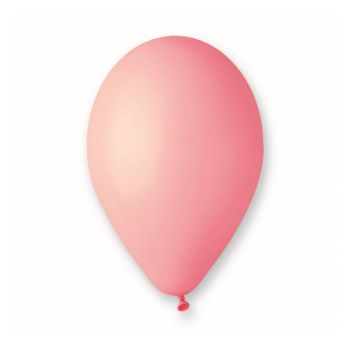 100 baloane roz deschis Gemar - 25 cm