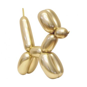 50 baloane modelaj auriu platinum