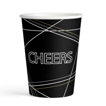 8 pahare party Cheers - 250 ml