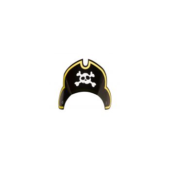 8 pălării pirati din carton - 27.6 x 12.1 cm
