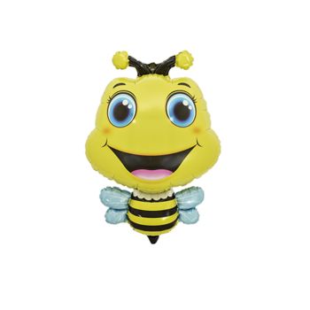 Balon folie albină zâmbăreață 74 cm