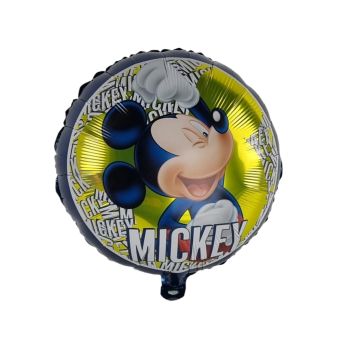 Balon rotund Mickey Mouse - 44 cm