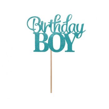 Decoratiune tort Birthday boy