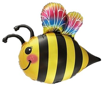Mini balon folie albina