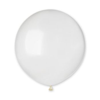 25 mini baloane jumbo transparente Gemar -48 cm