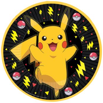 8 farfurii Pokémon - 23 cm