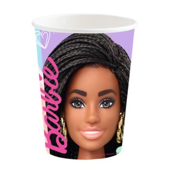 8 pahare Barbie Sweet - 250 ml