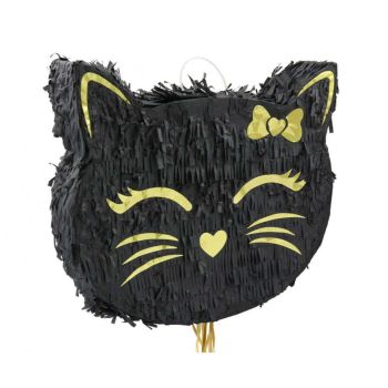 Pinata pisică neagră- 33x36.5x7.5 cm