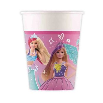 8 pahare Barbie Fantasy - 200 ml