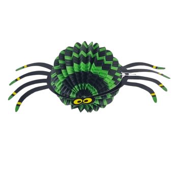 Decorațiune păianjen cu verde
