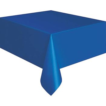 Față de masă albastră 137 x 274 cm
