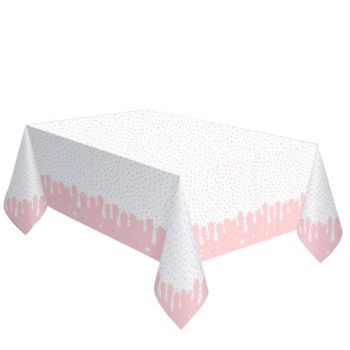 Față de masă Crazy Cake din hârtie - 120 x 180 cm