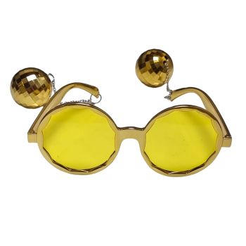 Ochelari aurii party cu sfere