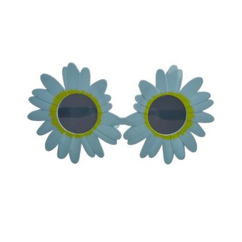 Ochelari floare bleu