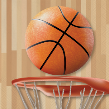 18 șervețele Fantastic Basketball