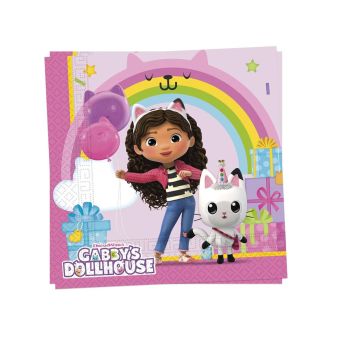 20 șervețele Gabby's Dollhouse - 33x33cm	