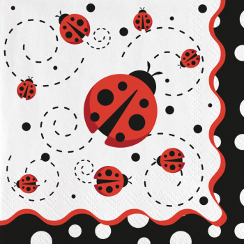 20 șervețele Ladybug Fancy