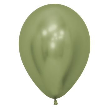 25 baloane Reflex - Lime Green Sempertex - 30 cm