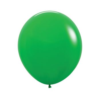 5 Baloane Jumbo Green Shamrock Sempertex - 45 cm