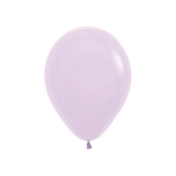 50 baloane Pastel Matte Lilac Sempertex - 23 cm