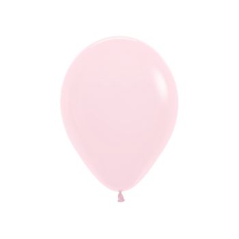 50 baloane Pastel Matte Pink Sempertex - 23 cm