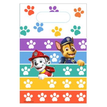 8 pungi Paw Patrol - 15.8 x 23.6 cm