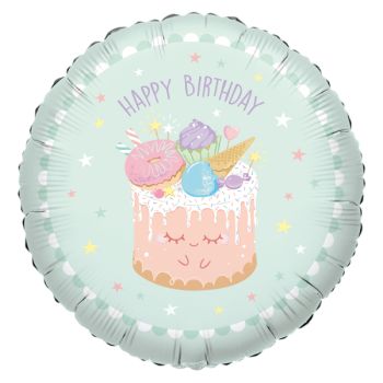 Balon Folie Crazy Cake 43 cm