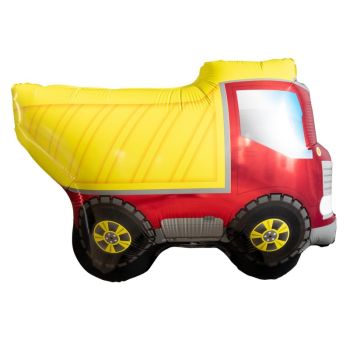 Balon Folie Dumptruck Street 38 x 58 cm