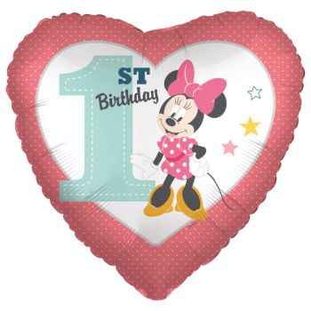 Balon Folie Minnie Mouse Prima Aniversare