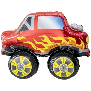 Balon folie Monster Truck Street 52 x 68 cm